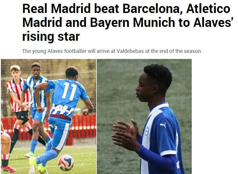 เรอัล มาดริด ล็อคกองหลังอัจฉริยะวัย 16 ปี มิดฟิลด์ของแมนเชสเตอร์ ยูไนเต็ด ช่วงซัมเมอร์นี้ ช่วงซัมเมอร์นี้ และพายุท็อตแนม ยังคงดำเนินต่อไป_บาเยิร์น มิวนิค_player_ยูฟ่า แชมเปี้ยนส์ลีก