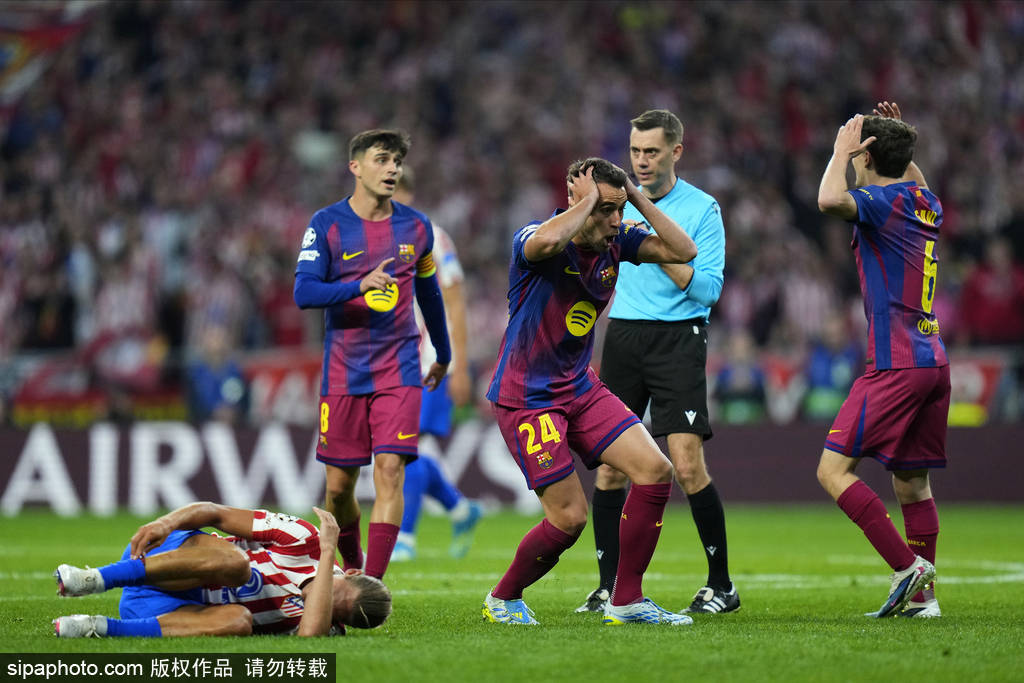 คำร้องเรียนอย่างเป็นทางการของบาร์เซโลนา: ยูฟ่า 2 รอบแชมเปี้ยนส์ลีกตัดสินผิดหลายครั้ง var ไม่ได้ intervene_uefa_atleticity_at madrid อย่างมีประสิทธิภาพ