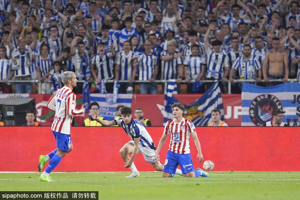 แชมป์สมัยที่ 4 ในประวัติศาสตร์ของทีม! King's Cup - คะแนนแมงมุมน้อย + จุดเสีย รอยัล คลับ โทษ 6-5 Atletictraps - Real Societies_Score_Desi