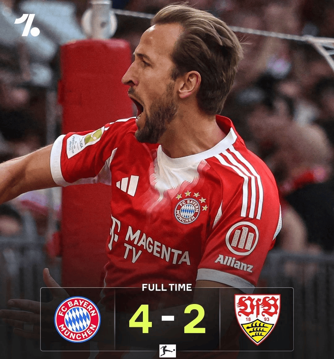 บาเยิร์น 4-2 พลิกกลับสตุ๊ตการ์ท 4 นัดก่อนบุนเดสลีกา แชมป์แรกของ 5 ลีกหลักๆ เกิด_ซีซั่นนี้_ยูฟ่า แชมเปี้ยนส์ลีก_ฮอฟเฟ่นไฮม์