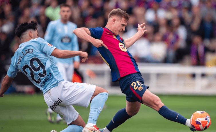 26065 ลอตเตอรี่: บ้านของค่ายนู๋, บาเซโลน่า ดาบนิ้ว แชมป์ลีก_celta_spaniac_chapter