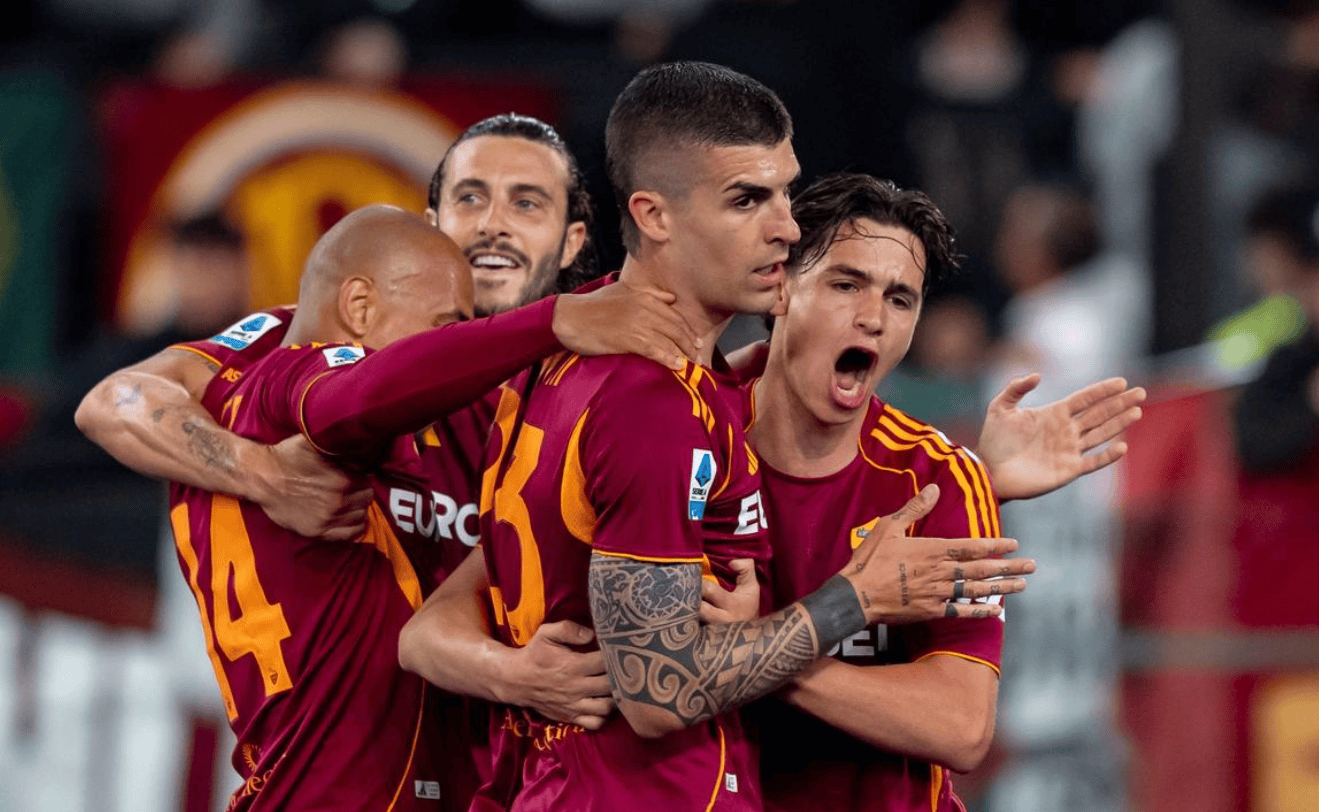 เกม 4-0 ที่นำรูปแบบ 4 ของ Serie A Chaos: โรมขึ้นสู่อันดับที่ 5 เพียง 1 แต้มตามหลัง Juventus_Florence_Malen_Chapter