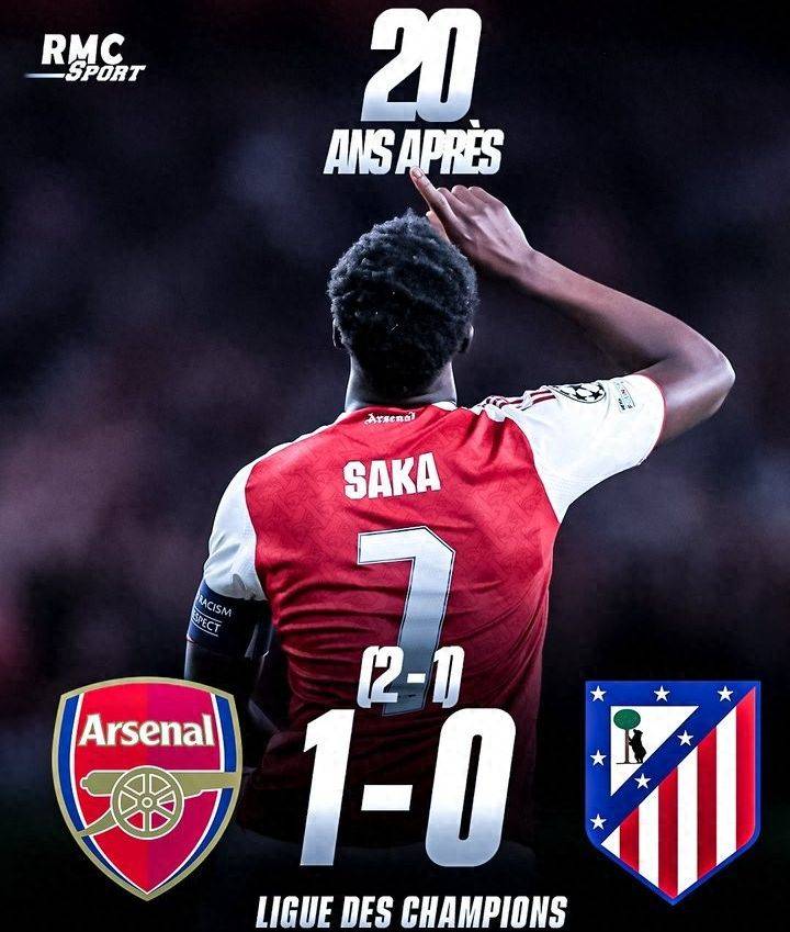 รายงานแชมเปียนส์ลีก : อาร์เซนอล 1-0 รวมสกอร์ 2-1 กำจัดแอตเลติโก มาดริด กลับสู่รอบชิงชนะเลิศแชมเปียนส์ลีก หลังจบ 20 ปี_Season_Portuguese Sports_Bayern Munich